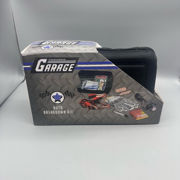 Saddlebred Auto Breakdown Kit - Black and Blue - Picture 1 of 5